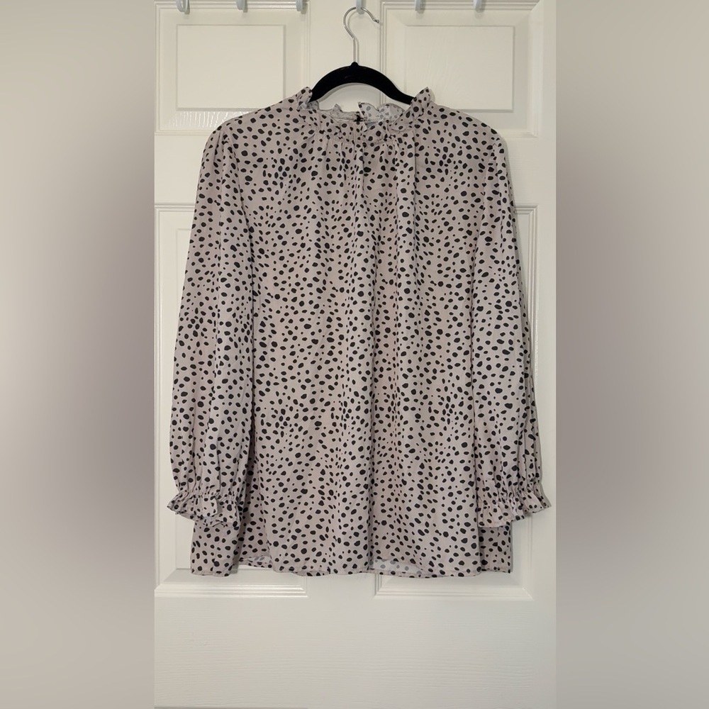 Polka Dot Women's Blouse